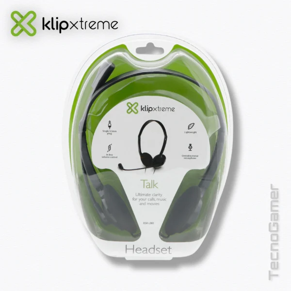 Audifono Klipxtreme Talk con MIC, c/cable - Imagen 3