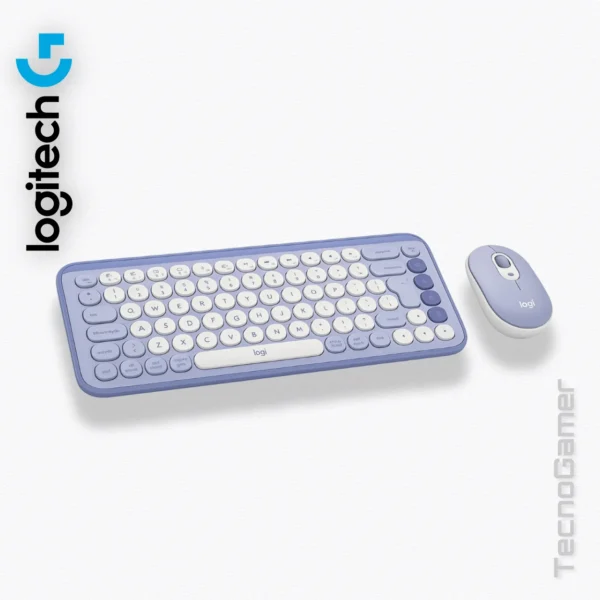 Teclado Combo Logitech POP Icon (teclado y mouse). - Imagen 3