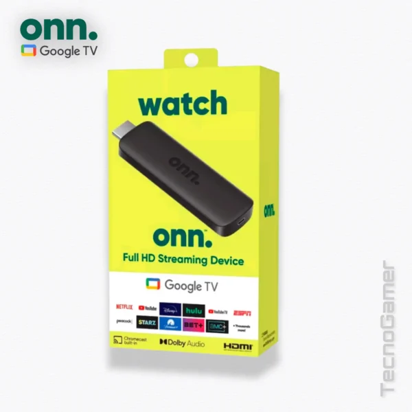 Dispositivo Streaming ONN TV HD, Google TV OS, 8GB - Imagen 3