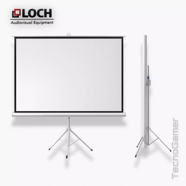 Pantalla Proyector Ecram Loch TS100, 100", con tripode. - Imagen 4