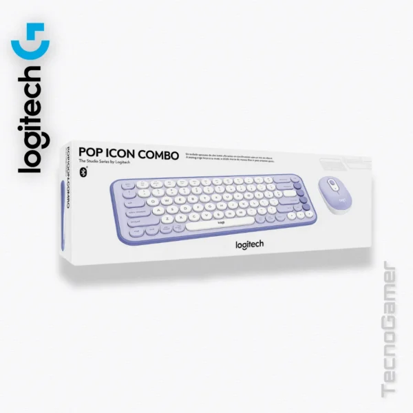 Teclado Combo Logitech POP Icon (teclado y mouse). - Imagen 4