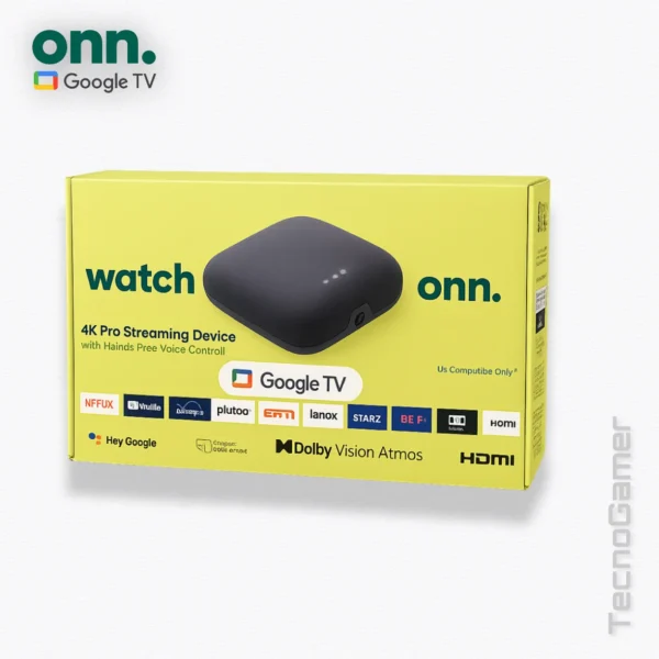 Dispositivo Streaming ONN TV 4K,Google TV OS, 8GB - Imagen 4