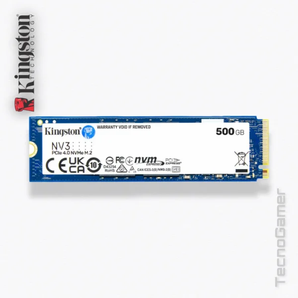 Disco Solido M.2 Kingston SSD 500GB NV3