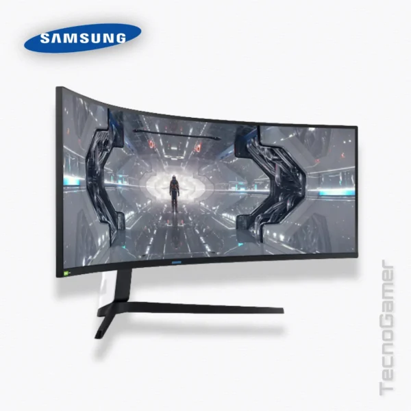 Monitor Samsung 49" CURVO ODYSSEY G9, pantalla 1000R, DQHD - Imagen 2