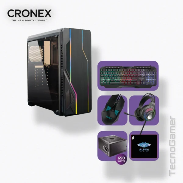 Combo Case Cronex GAMING - Imagen 2