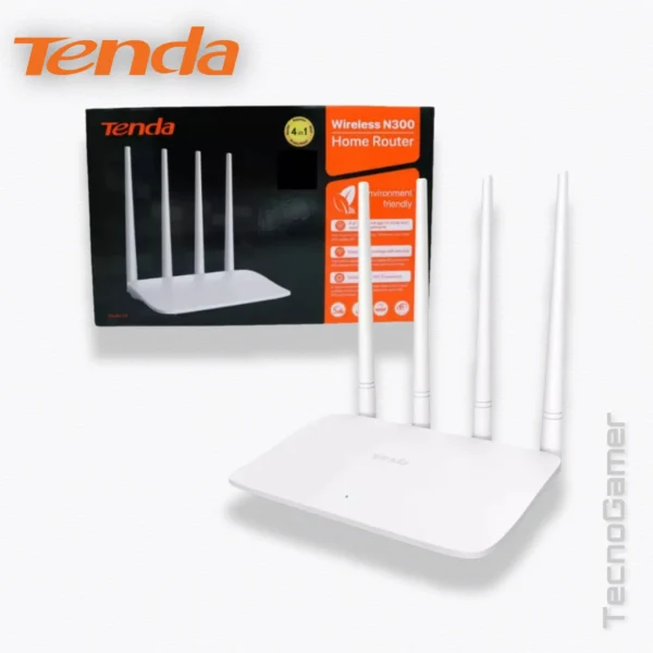 Router Tenda F6 4 ANTENAS 5 DBI 300MBPS - Imagen 3