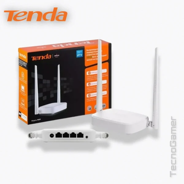 Router Tenda N301 2 ANTENAS 300MBPS 5DBI X2 - Imagen 3