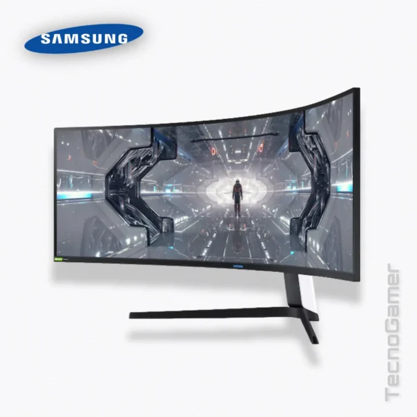 Monitor Samsung 49" CURVO ODYSSEY G9, pantalla 1000R, DQHD - Imagen 3