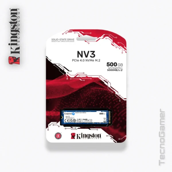 Disco Solido M.2 Kingston SSD 500GB NV3 - Imagen 3