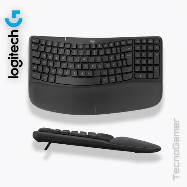 Teclado Logitech Ergo Wave Keys Wireless - Imagen 4