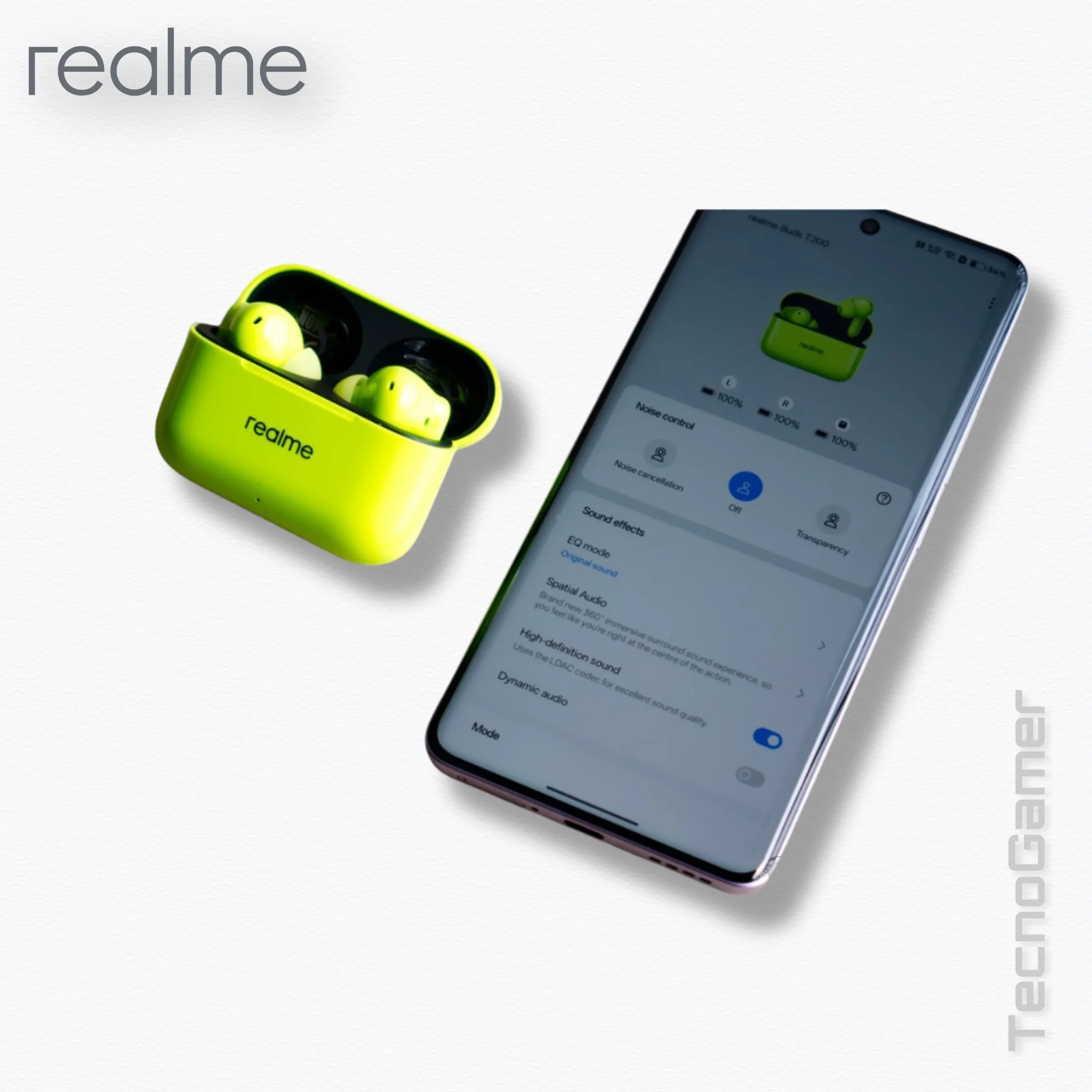Auricular Realme BUDS T200 - Imagen 6