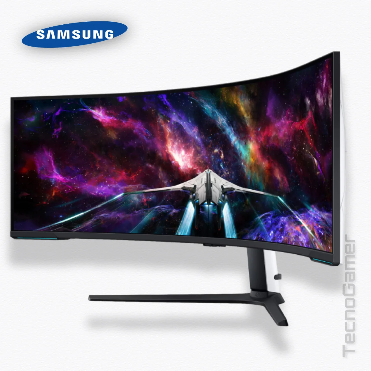 Monitor Samsung 57" CURVO ODYSSEY NEO G9, DUAL 4K - Imagen 2