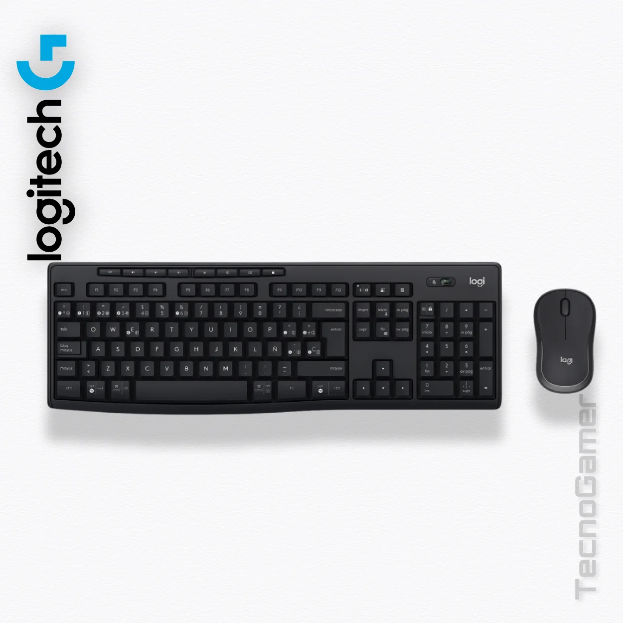 Teclado Combo Logitech MK370 WIRELESS (español) - Imagen 2