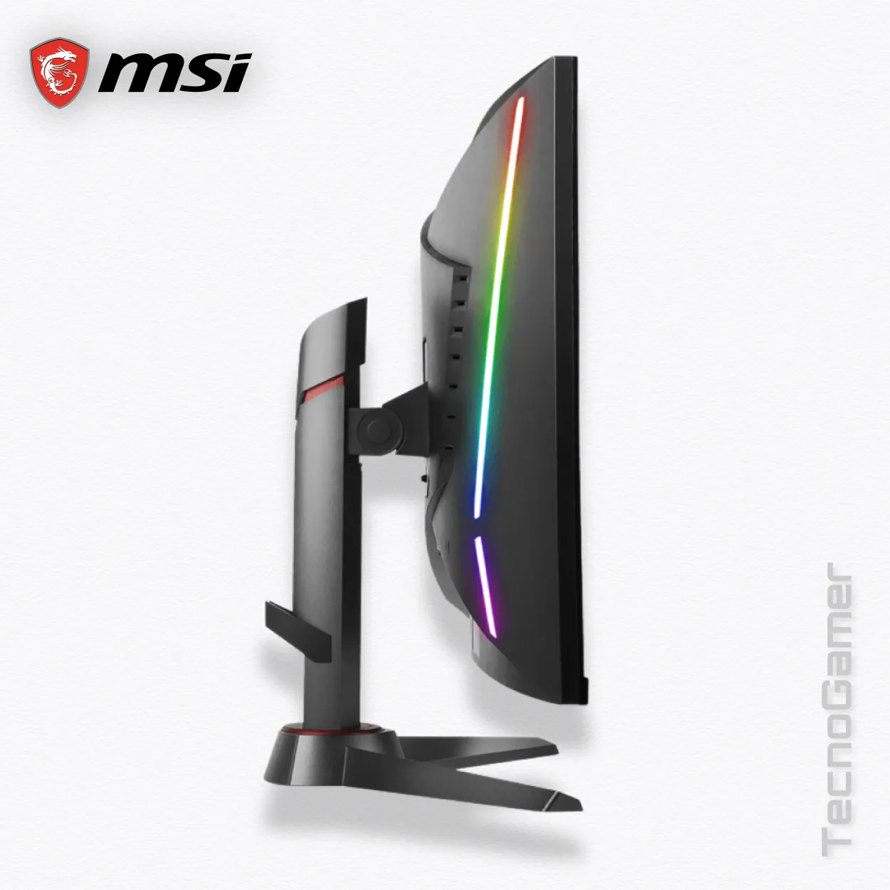 Monitor MSI 24" CURVO Optix 144Hz, FHD, 1ms - Imagen 3