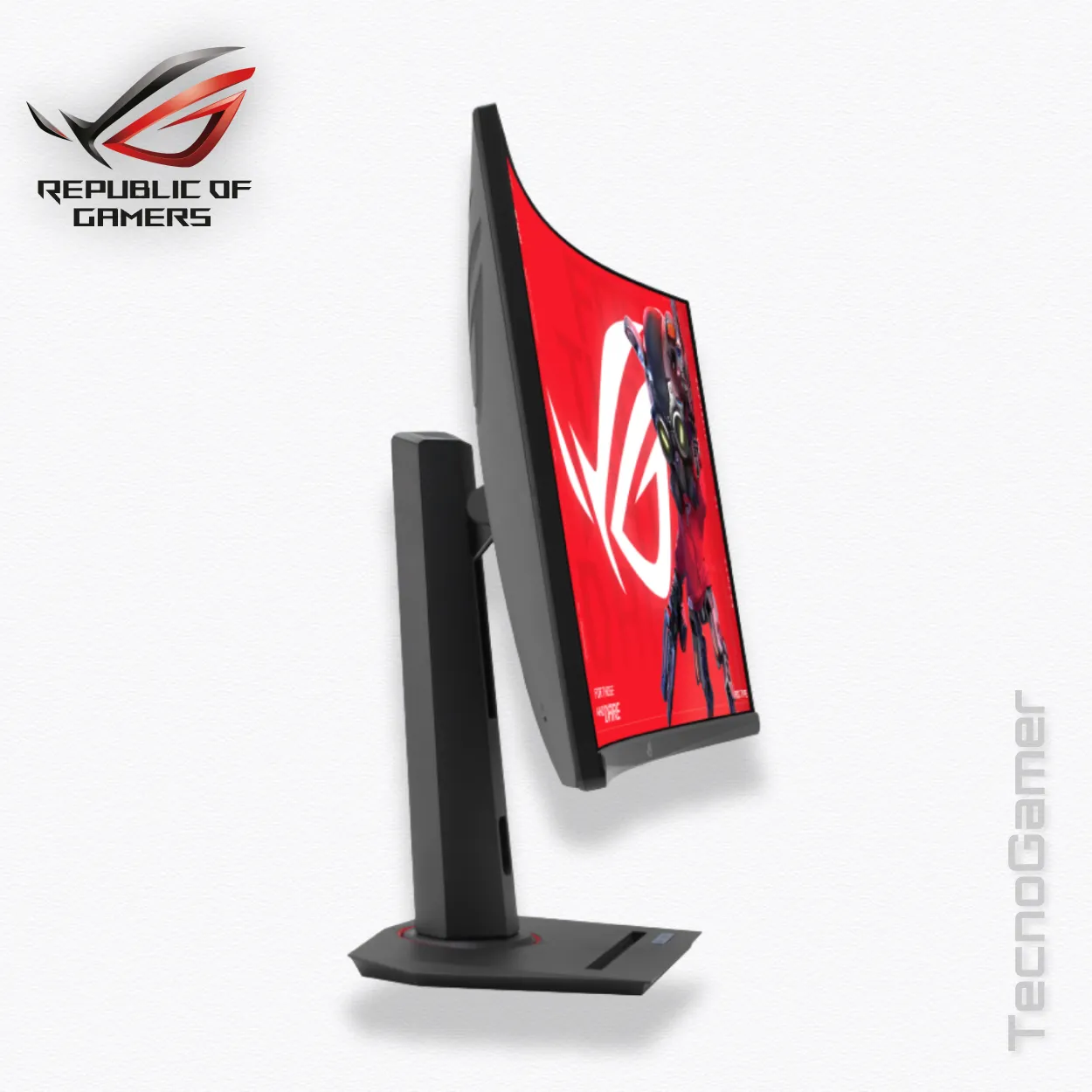 Monitor ASUS 32" CURVO ROG Strix 180Hz, 2K, VA, 1ms - Imagen 4