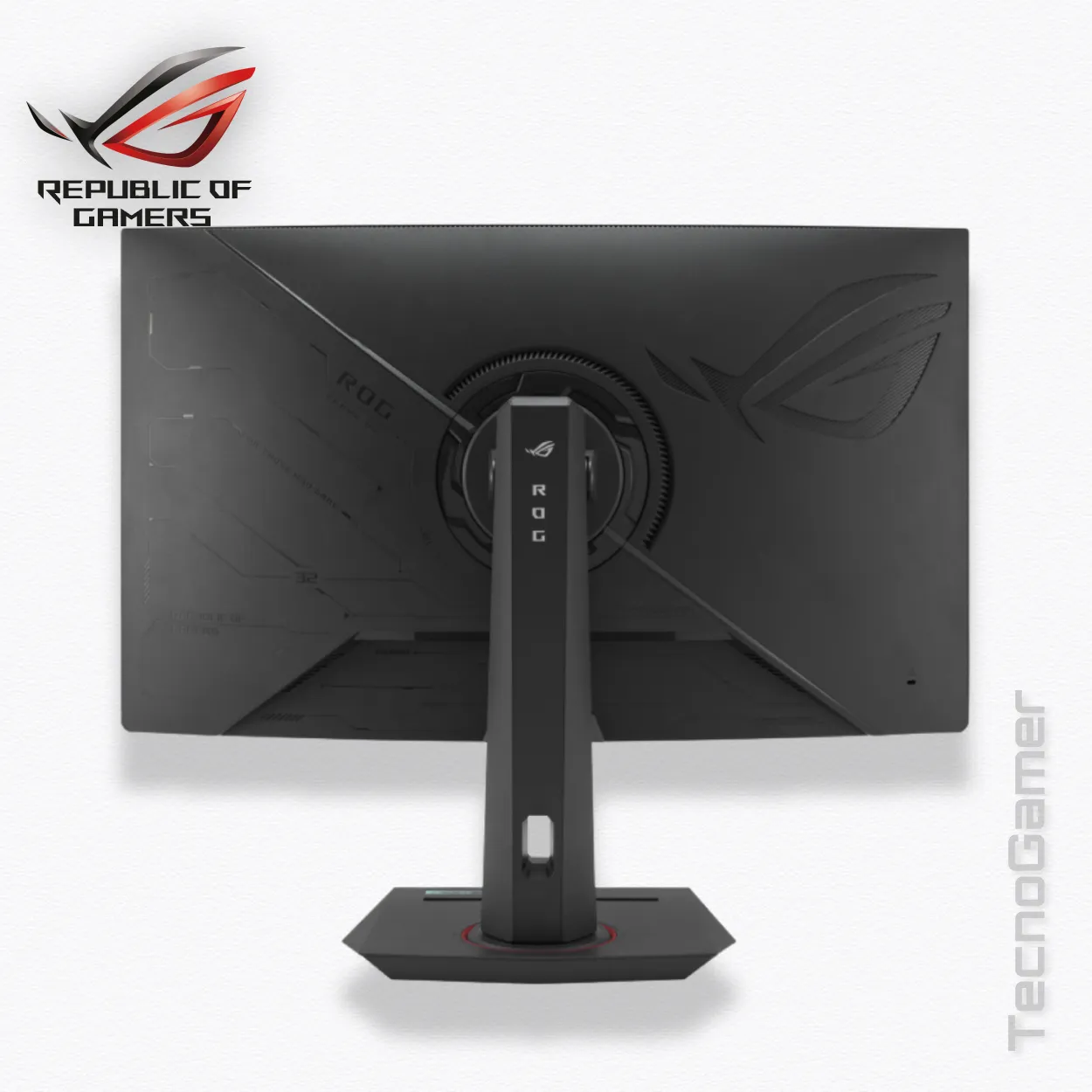 Monitor ASUS 32" CURVO ROG Strix 180Hz, 2K, VA, 1ms - Imagen 5