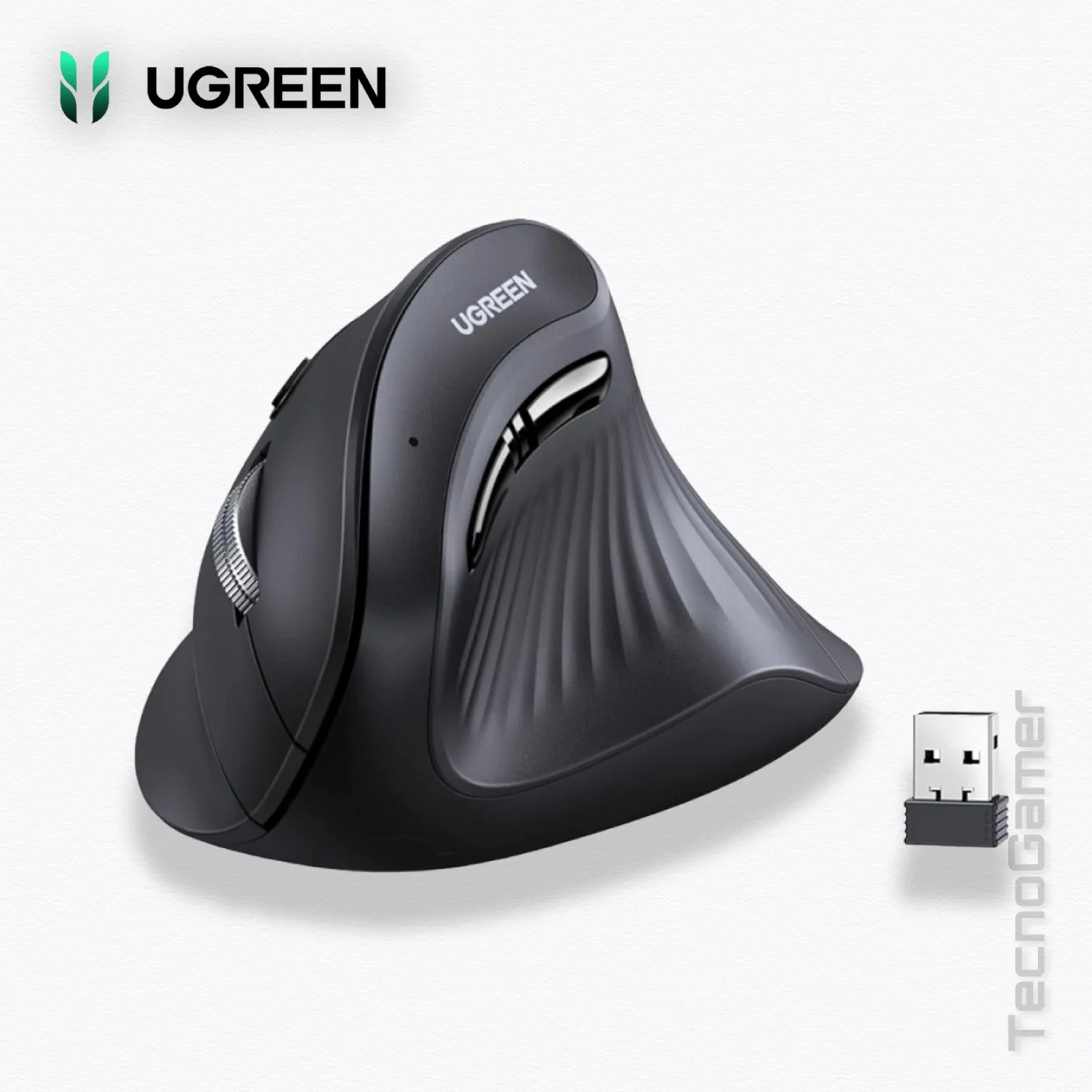 Mouse Ugreen MU008 Dual Mode Ergonomico