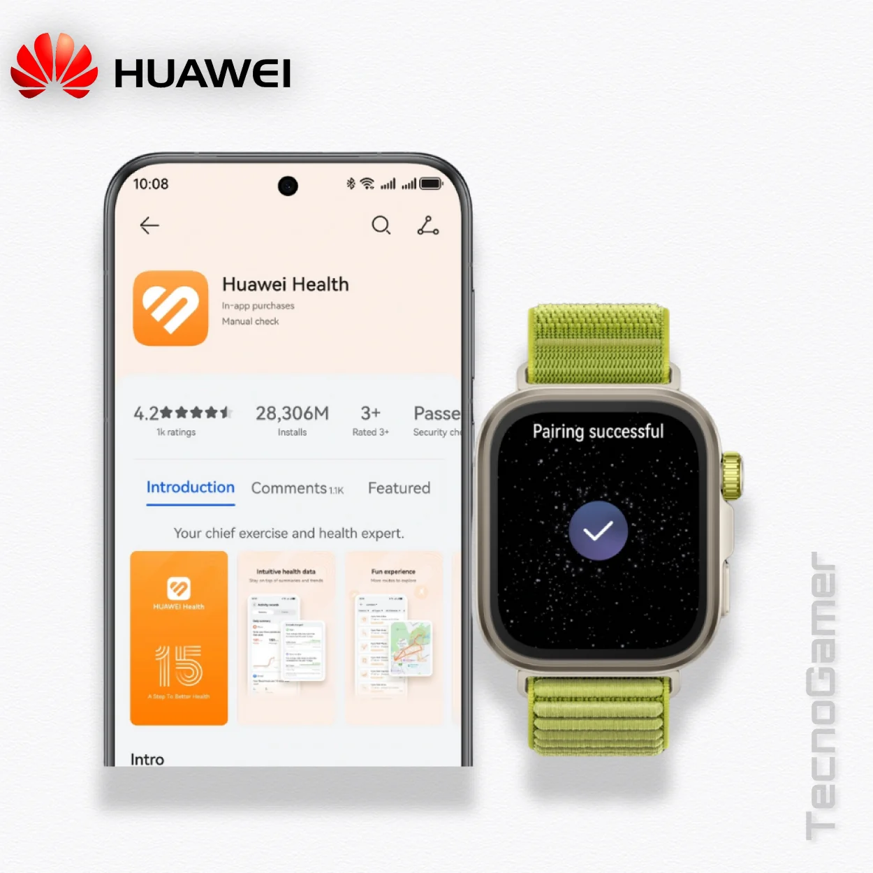 Reloj Digital Huawei WATCH FIT 4 Pro - Imagen 5