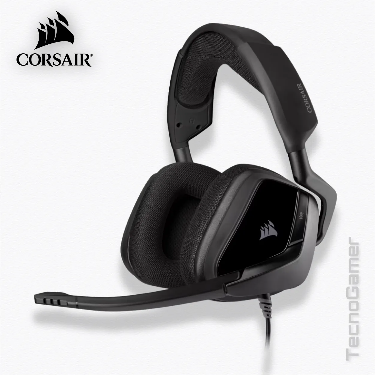 Audifono Corsair VOID ELITE SURROUND CARBONO 7.1