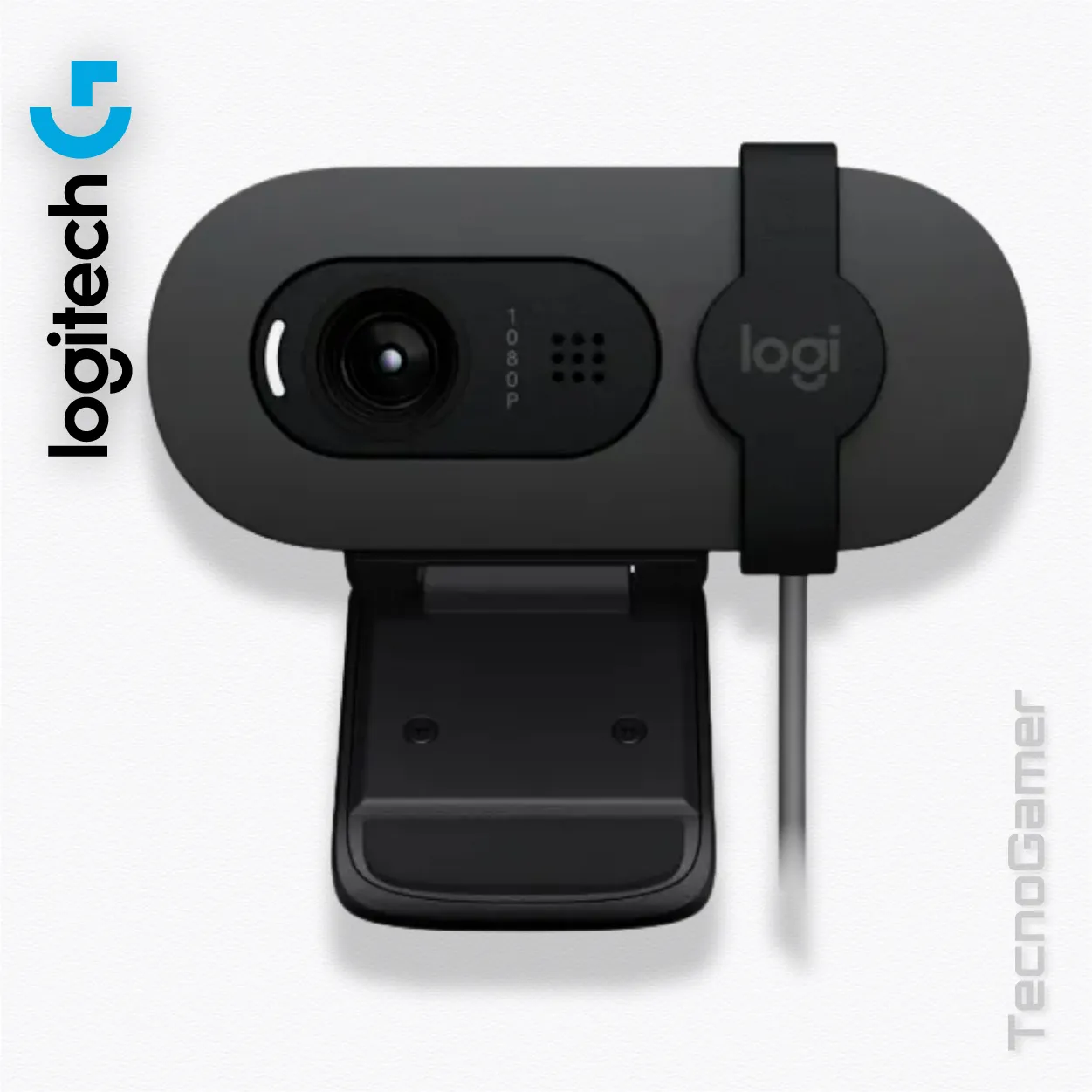 Cámara Web Logitech BRIO 100 FHD 1080p USB-A