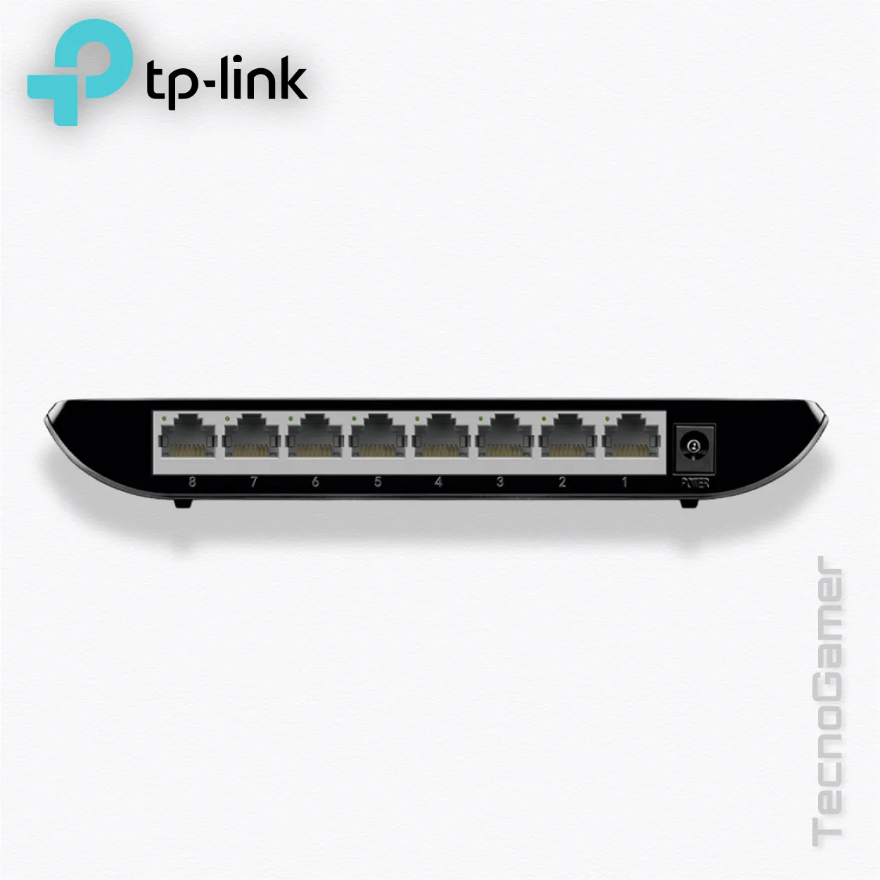 Switch Tplink TL-SG1008D, 8 puertos Gigabit (carcasa plástico) - Imagen 3