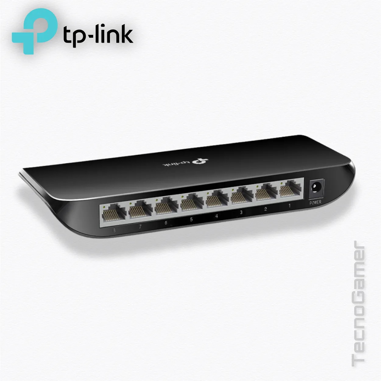 Switch Tplink TL-SG1008D, 8 puertos Gigabit (carcasa plástico) - Imagen 4
