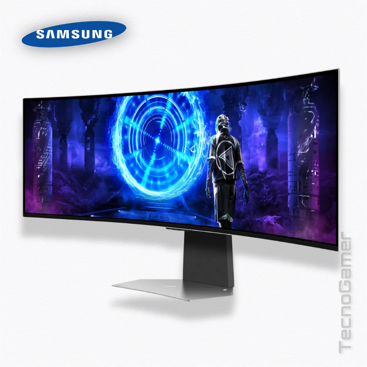 Monitor Samsung 49" ODYSSEY G9 OLED CURVED, SMART, 1800R, DQHD, 240HZ - Imagen 2