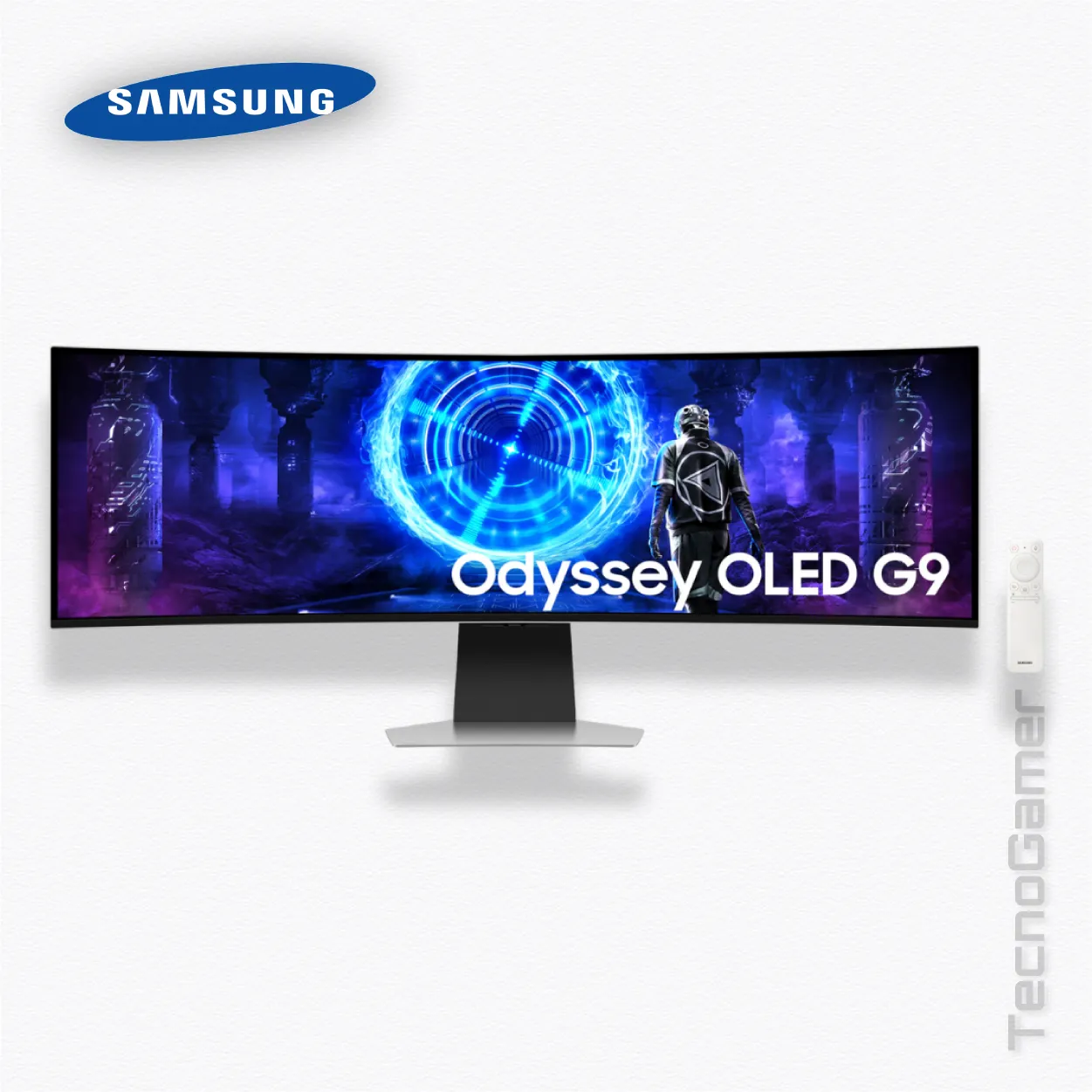 Monitor Samsung 49" ODYSSEY G9 OLED CURVED, SMART, 1800R, DQHD, 240HZ - Imagen 9