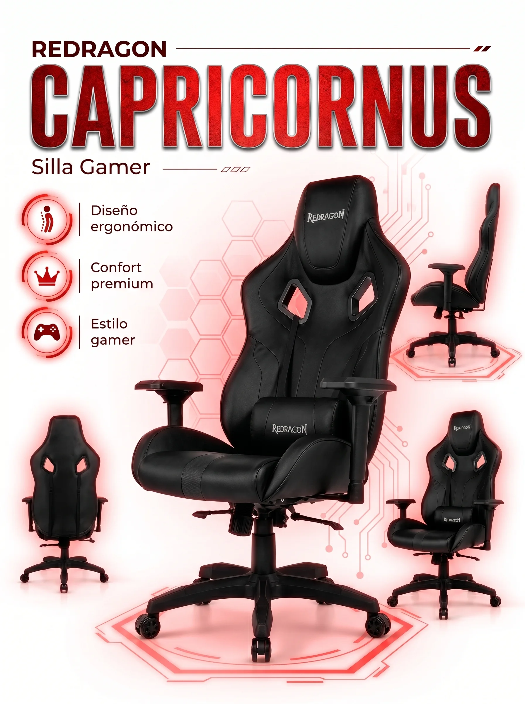 Sillas Gamer Redragon