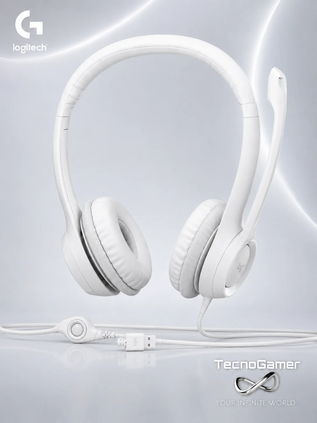 Audífono Logitech H390 USB TecnoGamer