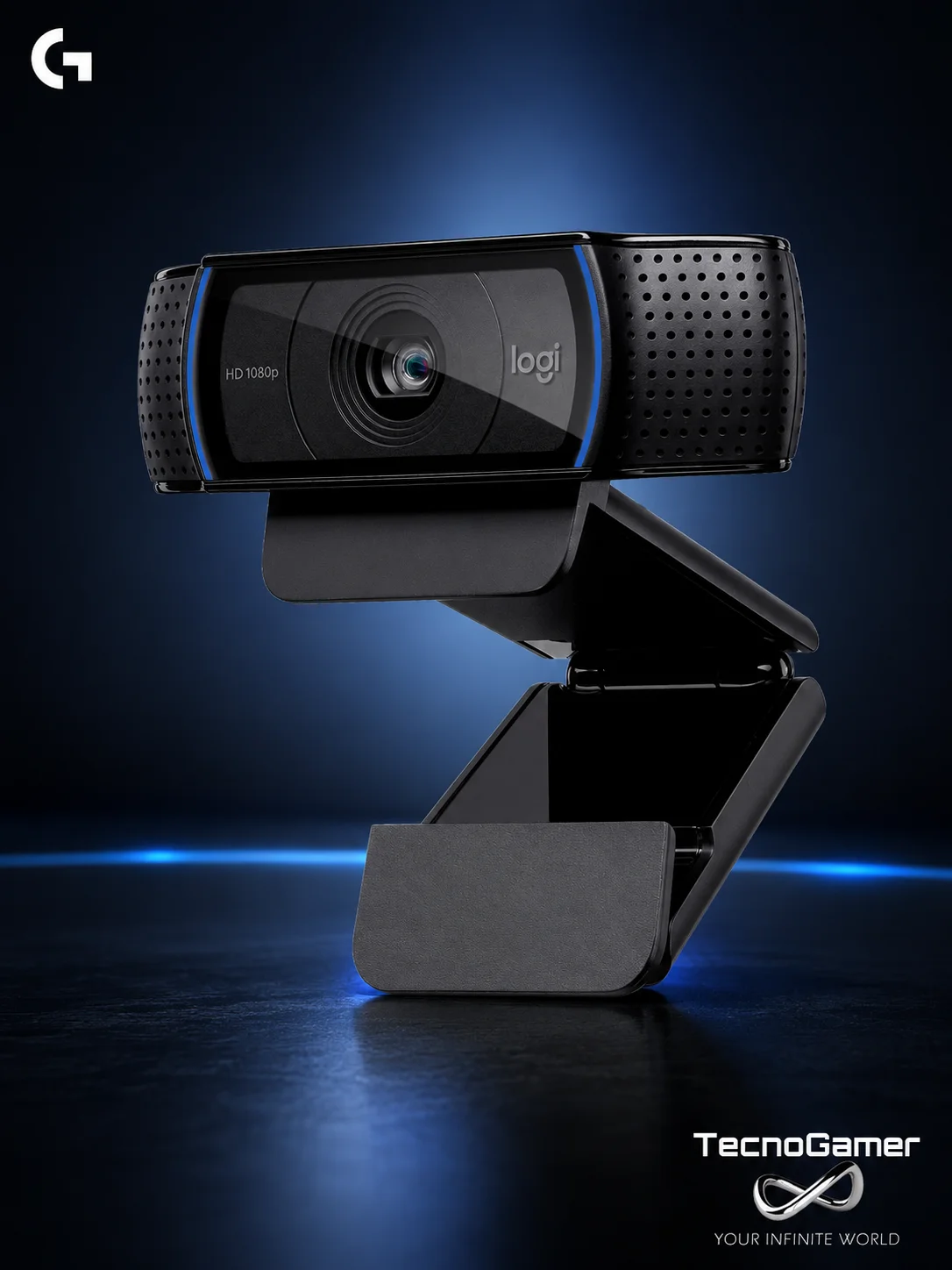 Cámara Logitech C920s Pro HD Webcam TecnoGamer