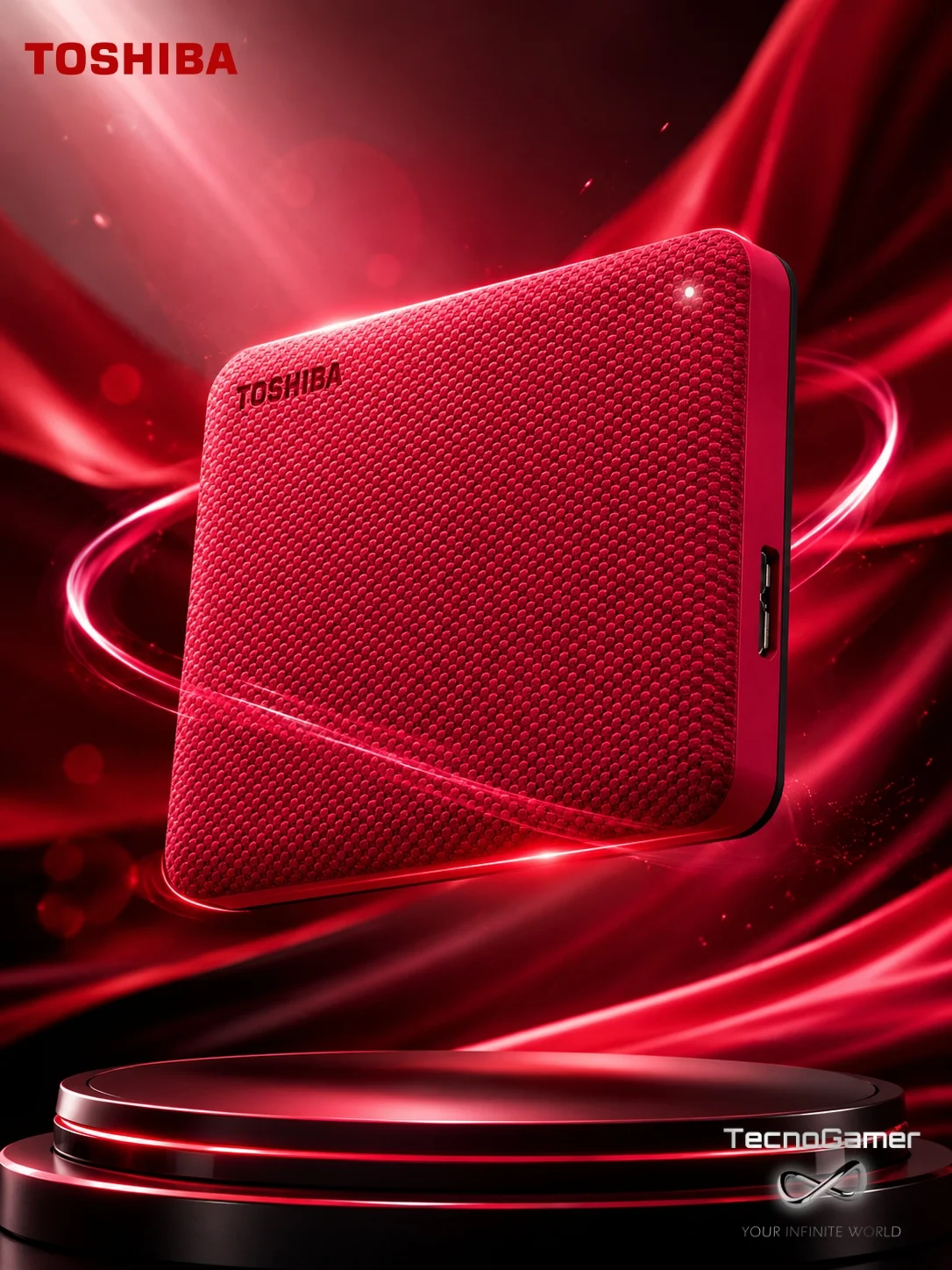 Disco Duro Externo Toshiba 2TB CANVIO ADVANCE V10 disponible en TecnoGamer Bolivia