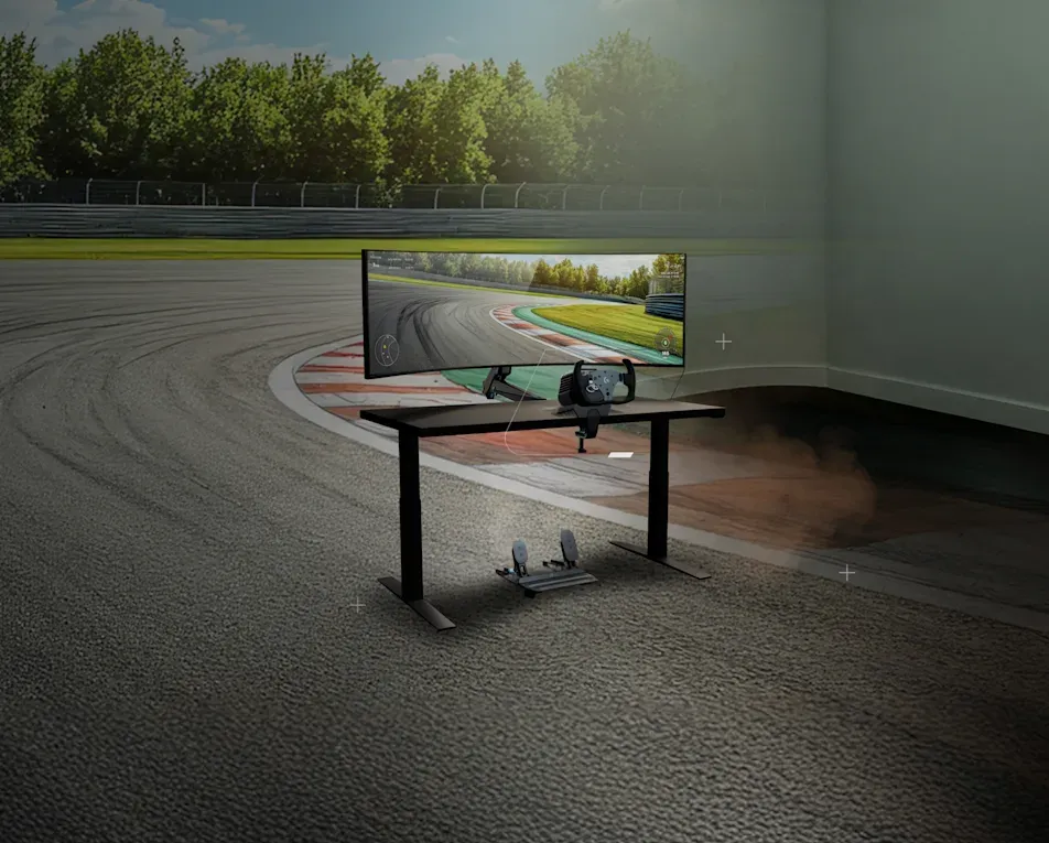 Logitech R Series para simulación de carreras