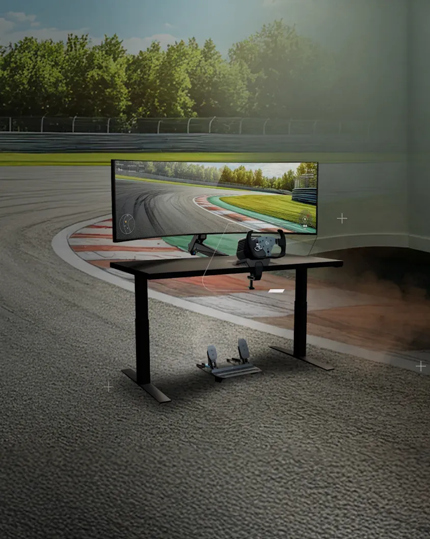Logitech R Series para simulación de carreras