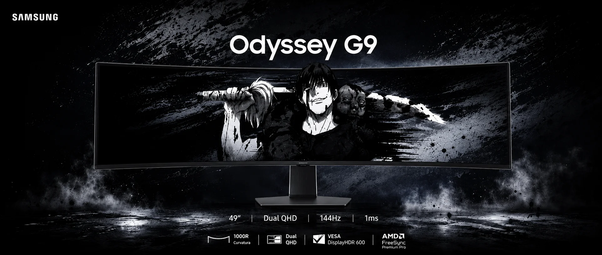 Monitor Samsung Odyssey OLED G9 de 49 pulgadas