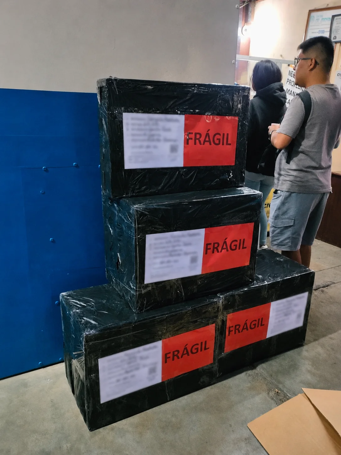 Pedido embalado y listo para envío nacional