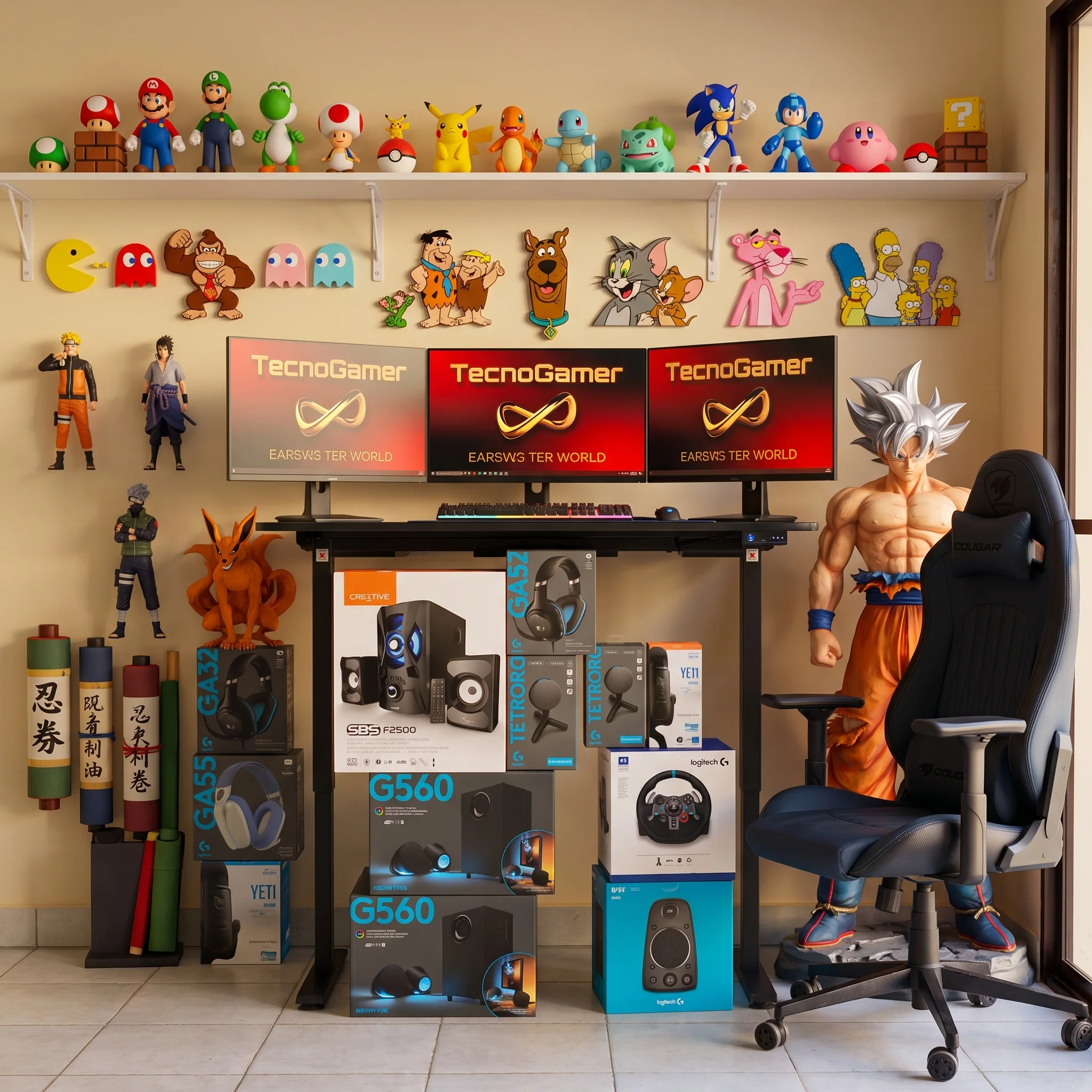 Área de atención de la Central TecnoGamer en Cochabamba
