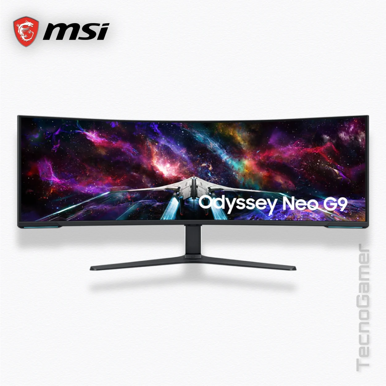 Monitor Samsung Odyssey Neo G9 G95NC LS57CG950NNXZA 57" 240Hz VA Curvo DUHD 8K