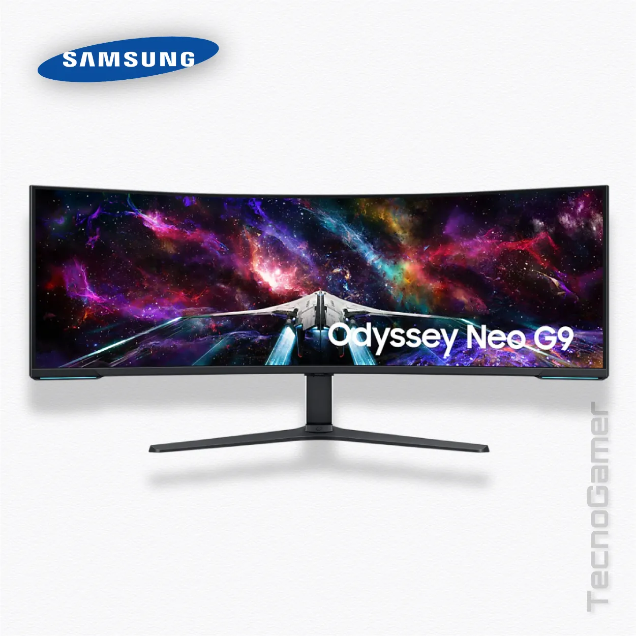 Monitor Samsung Odyssey Neo G9 G95NC LS57CG950NNXZA 57" 240Hz VA Curvo DUHD 8K