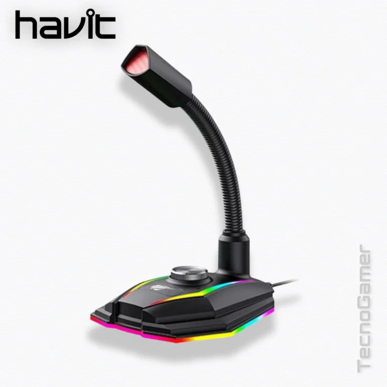 Microfono Havit GAMENOTE GK56 RGB,USB